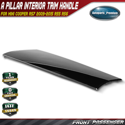Front Right Passenger Windshield Post Trim for Mini Cooper 2007-2015 R55 R56 R57