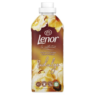 6,37 /L- 12x LENOR Weichspüler   Amber & Orchid   41 Wäschen   861ml