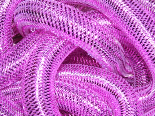 CYBERLOXSHOP LAVENDEL PINK METALLIC TUBULAR CRIN CYBERLOX DREADS