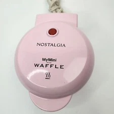Nostalgia MyMini Waffle Maker Pink