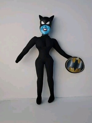 1998 WB Kids - DC Comics | Catwoman | 11'' Play-by-Play Plush Doll