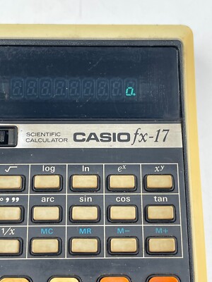 Calculatrice Scientifique Casio FX-17 - Occasion Fonctionnelle