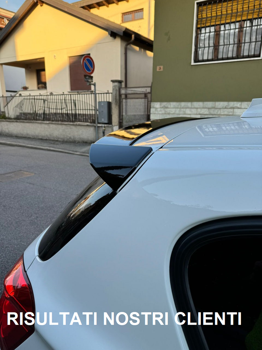 Spoiler Laterale Per BMW Serie 1 F20 F21 2012-2019 - 2 Pezzi In ABS Nero Lucido, Aerodinamico - Foto 8