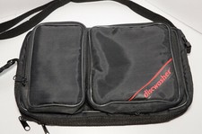 Discwasher CD Player Case Strapped Carrying Case - Black Nylon
