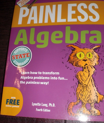 BARRON'S - PAINLESS ALGEBRA - PAPERBACK - NEW - VERY LOW PRICE! | eBay