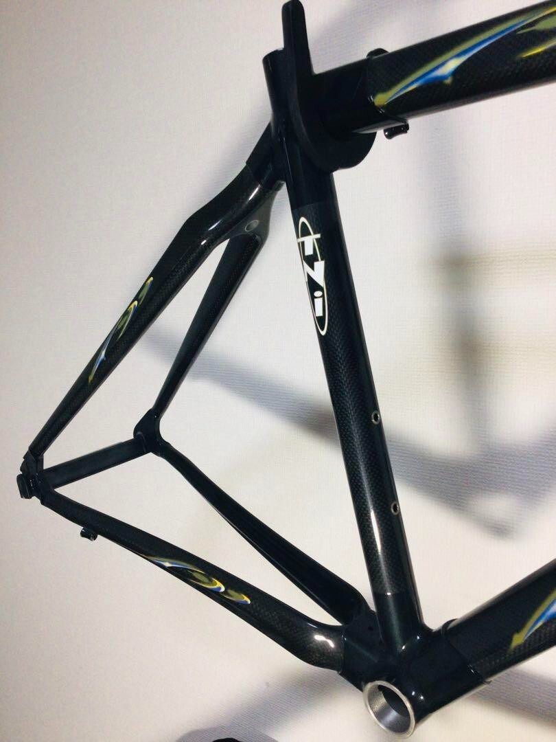 TNi Carbon Frame Set Road Bike Black Unused XS Size 44 Free