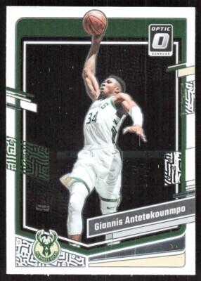 2023-24 7621D Donruss Optic Giannis Antetokounmpo Milwaukee Bucks