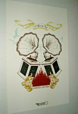 Poster - A NIGHT IN THE BOX write a letter  / the band  *