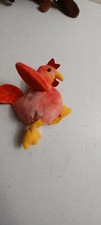 TY Beanie Baby STRUT The Rooster 1996 TAG ERRORS GREAT CONDITION Retired Rare 