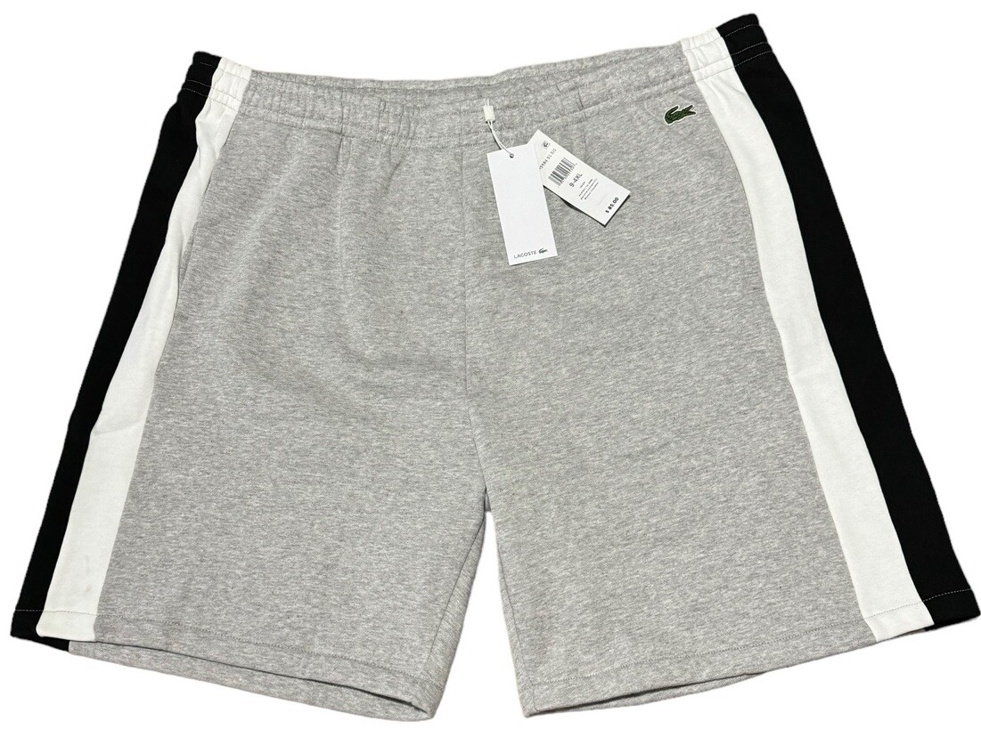 Men's Shorts Grey Lacoste Shorts New Lacoste Shorts Mens Size