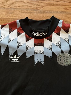 Adidas Miles Silvas 95 Skateboarding Jersey Top Size Large