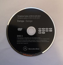 2019 Mercedes NTG2.5 Audio 50  Sat nav disc  Europe Navigation DVD 3