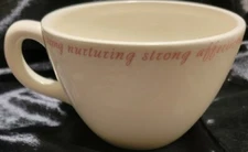 Pottery Barn Tea For One Cup Only Stackable Pink White Mom Replacement Cup