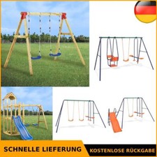Outdoor Kinderschaukel Kinder Gartenschaukel Schaukelgestell Schaukelger&uuml;st DE