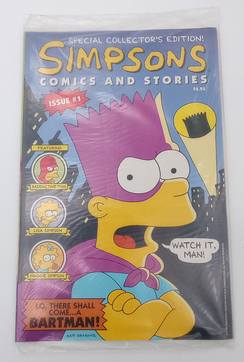 シンプソンズ　コミック 創刊号　Simpsons Comics 1巻 Simpsons Comics #1 - Wikisimpsons, the Simpsons Wiki