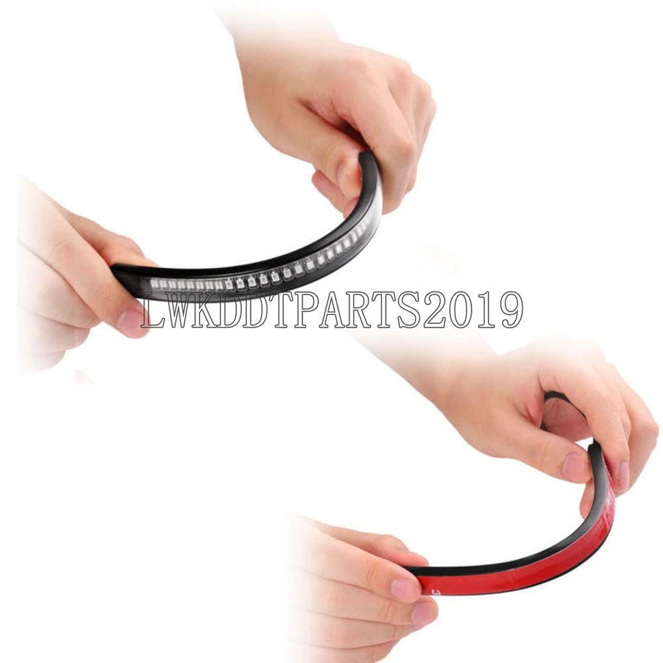 LWKDDT 48 LED Strip Brake Tail Light for Honda Goldwing 1100 1200 1500 1800 GL — 第 3/4 张图片