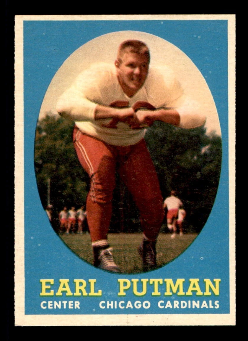 Earl Putman trading card