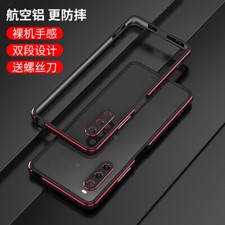 For Sony Xperia 10 V, Luxury Aluminum Metal Bumper Frame Screw Boder Case Cover