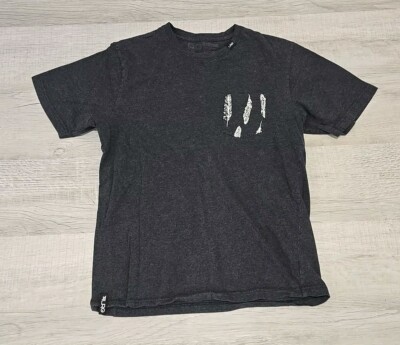 LRG Clothing Company T Shirt Feathers Pocket Sz L