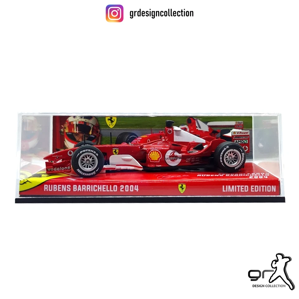 Rubens Barrichello - Ferrari F2004 - F1 GP 2004 / Altaya - IXO / 1:43 - Immagine 2 di 4