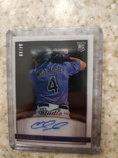 2022 Panini Chronicles Studio Black /99 Signatures #20 Colton Welker RC AUTO