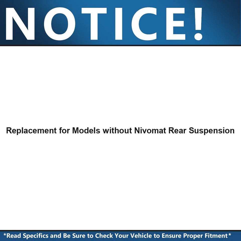 Amortiguadores traseros para Dodge Grand Caravan Chrysler Town & Country VW Routan RAM C/V Foto 3 de 4