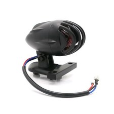 Custom Black Stop Tail Light Bullet Grill Triumph, BSA, Cafe Racer Motorcycle