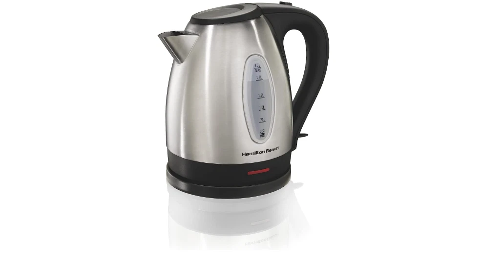 Electric Tea Kettle Water Boiler Heater Cordless Serving Fast Boiling 1500 Watt