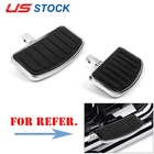 Rear Passenger Footboards Floorboards Footpegs For Suzuki Honda Motorcycle