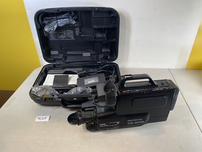 Sears Solid State CCD VHS Video Camcorder 6xZOOM Vintage