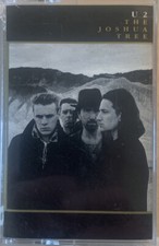 U2 - The Joshua Tree - Audio Cassette Tape Island Records Classic Rock 1987