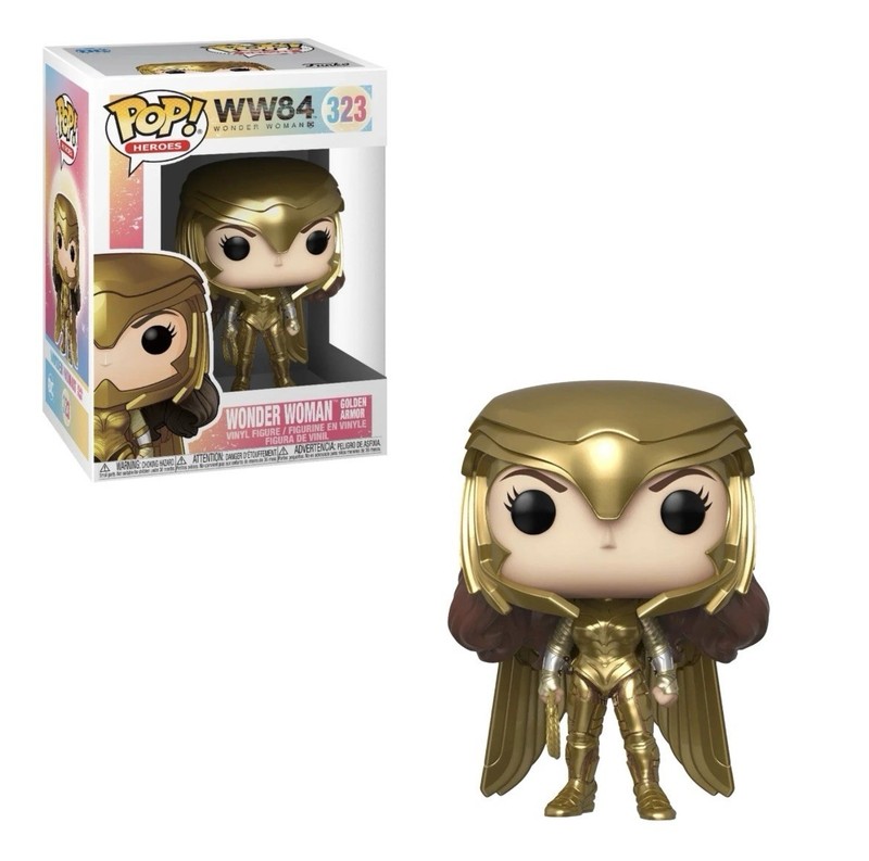 Funko Pop! Vinyl: DC Universe - Wonder Woman Golden Armor (Metallic) #323