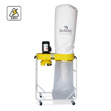 BAMATO Absauganlage AB-2000 Späneabsaugung Feinstaubfilter 2000m³/h 230V