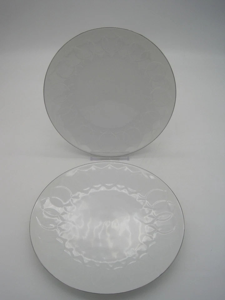 ROSENTHAL STUDIO LINE - LOTUS PLATIN  KUCHENTELLER -  2 Stück - Ø 19,0 cm