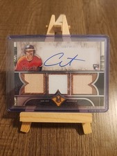 2025 Topps Museum Collection Coby MayoSignature Swatches Triple Relic Auto /199