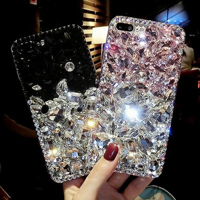 Funkelnde Handyhülle für iPhone 17 16 Pro Max 15 14 17 Air 13 12 11 XR 7 8 Cover