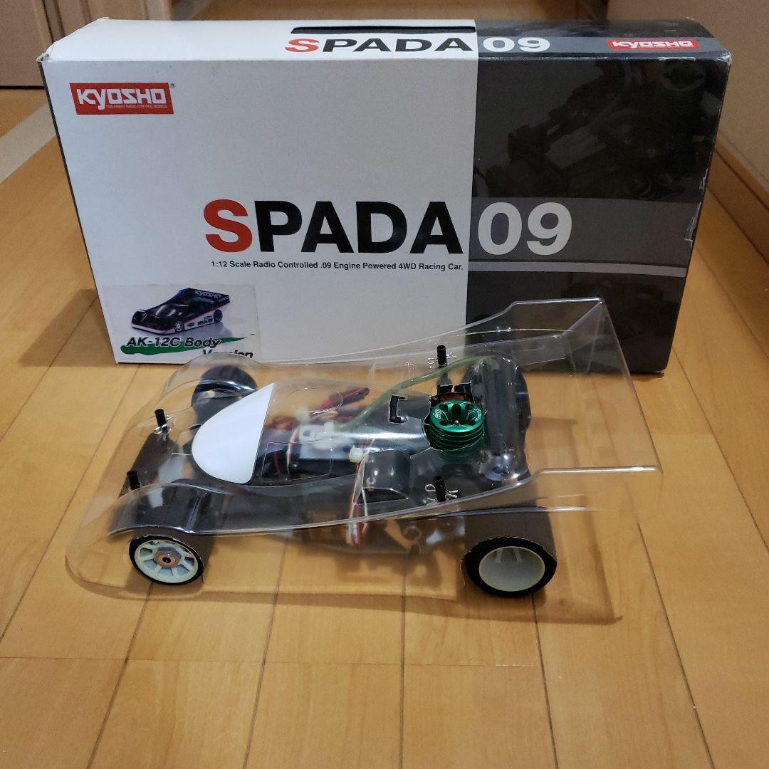 1/12 Kyosho Spada 09 Rc Car 2-Speed Never Run Nitro Engine