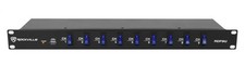 Rockville RDF9U 1U 15A Rack Mount DJ Pro Audio Power Supply Strip w/USB Black