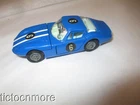 VINTAGE BRITISH CORGI TOYS MARCOS VOLVO CAR BLUE 1960s No 324
