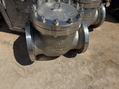 #ad POYAM 12 600 Manual Check Valve for Water and Oil $4750.00