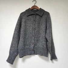 Gray Wool Cardigan - Free Size