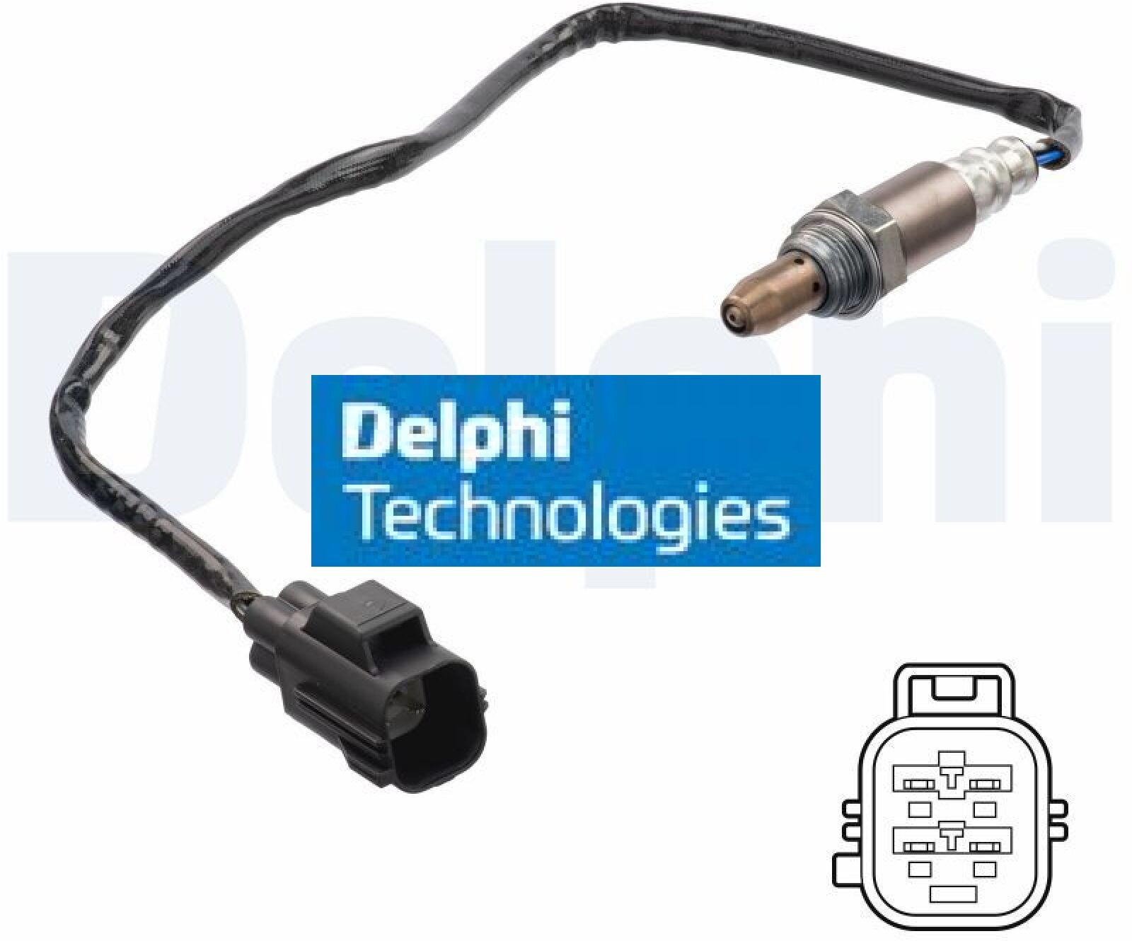 Delphi ES21298-12B1 Lambdasonde Lamdasonde für Volvo
