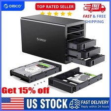 ORICO 5Bay Hard Drive Enclosure Daisy Chain 16TB 2.5" Type-C HDD Docking Station