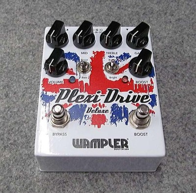 Wampler Plexi-Drive Deluxe Distortion Pedal Bass Bright Boost Gebraucht