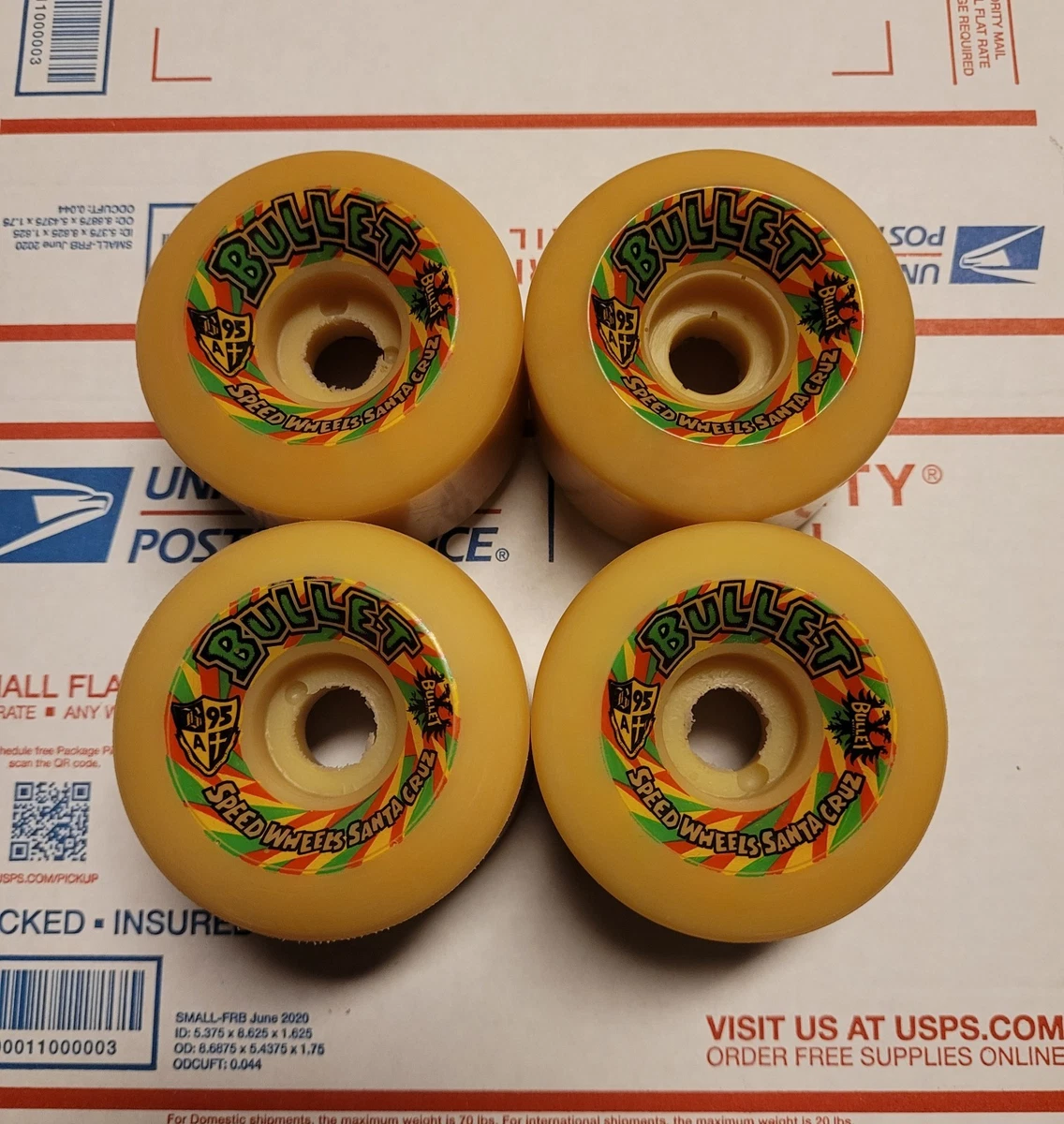 Santa Cruz Wheels In Vintage Skateboarding & Longboarding