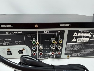 Panasonic DVDプレーヤー Panasonic PV-D4744 DVD VCR Combo - FOR PARTS - Good VCR / Bad DVD