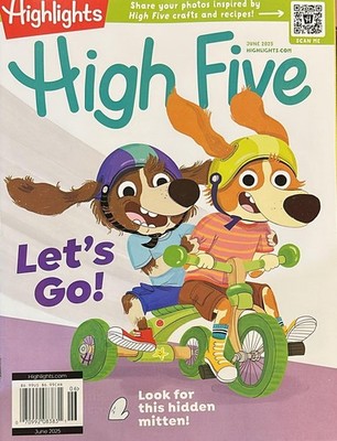 Highlights High Five Magazine June 2025 Look For This Hidden Mitten!