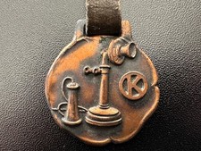 Antique Vintage - KELLLOGG SWITCHBOARD & SUPPLY CO. - TELEPHONE - Watch Fob