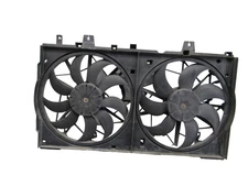17 Nissan Rogue radiator air condition engine cooling fan motor shroud assembly