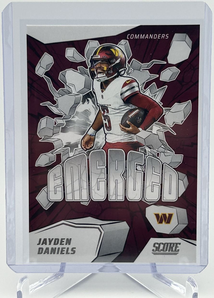 2024 Panini Score Emerged Jayden Daniels Washington Commanders #3